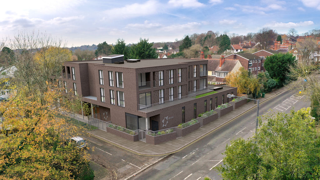 Square Edge Griggs Stanmore Hill Aerial Photomontage Front Amend2